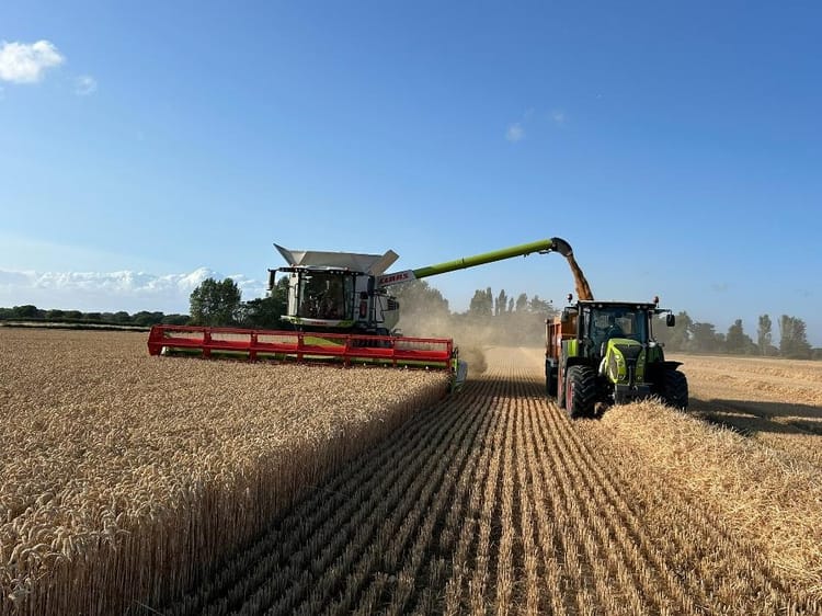 Letter from Andrew Gentle our farmer